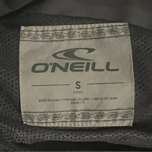 O’Neill women raincoat. Used but excellent condition, hardly worn.